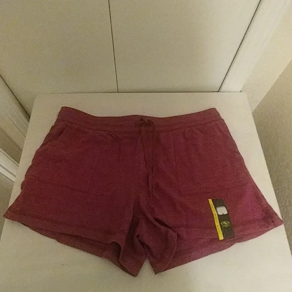 Athletic Works Stretchy Drawstring Pocket Shorts